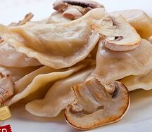 Вареники с картофелем и грибами