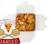Вок Курица с рисом и овощами по-пекински