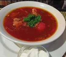 Домашний борщ