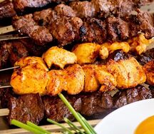 Сет кебаба на четыре персоны