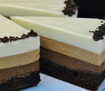 Пирожное Три шоколада