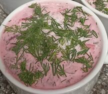 Холодный борщ