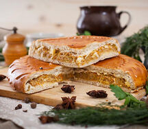 Пирог с капустой