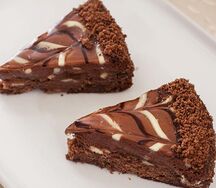 Пирожное Флан шоколад-банан