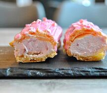 Эклер Малина