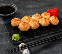 Запечённый с крабом