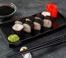 Мини-ролл с креветкой