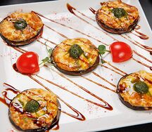 Баклажаны, запеченные с сыром