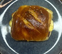 Тройная сосиска с сыром