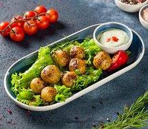 Картофель на мангале