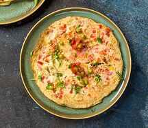 Омлет с овощами