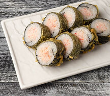 Ролл С крабом в темпуре