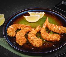 Креветки темпура