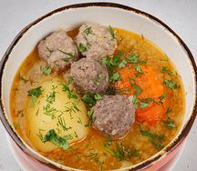 Суп с фрикадельками