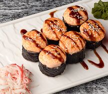 Ролл запеченный с крабом