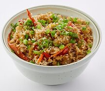 Вок Рис с курицей терияки