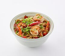 Вок Удон с Креветкой и острым терияки