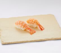 Нигири с креветкой