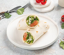 Ролл с лососем