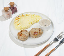Котлеты мясные с картофельным пюре