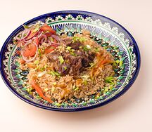Мега плов с говядиной