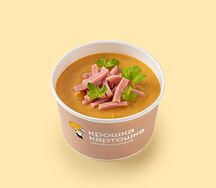 Суп Гороховый с копченостями большая порция