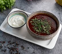 Борщ с говядиной
