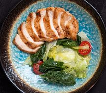 Куриная грудка гриль с микс-салатом