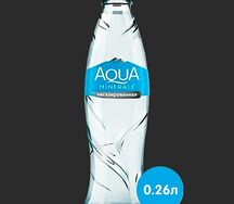 Вода Aqua minerale не газированная