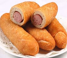 Сосиска жареная