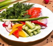 Овощи свежие