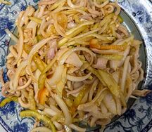 Салат из кальмаров