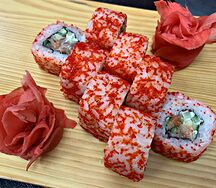 Калифорния с лососем