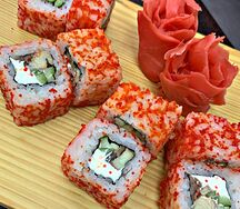 Калифорния чиз с угрем