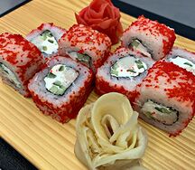 Калифорния с крабом