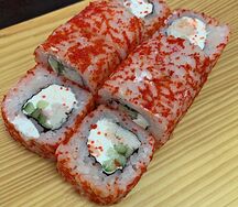 Калифорния чиз с крабом