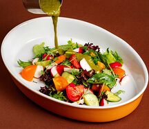 Большой овощной салат