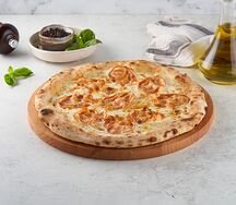 Пицца на дровах Карбонара