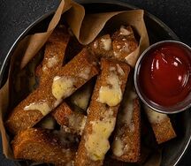 Гренки с сыром