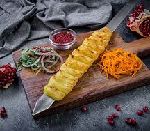 Люля-кебаб из картофеля