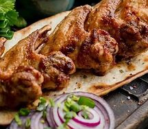 Шашлык из куриных крылышек