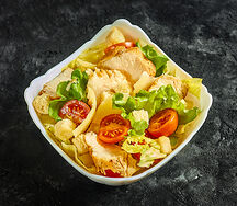 Салат Цезарь с курицей