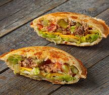 Гриль-сэндвич с тунцом