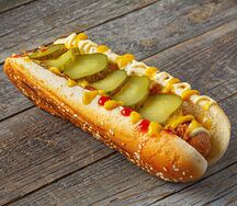 Хот-дог датский с сосиской Пикник