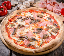 Пицца с грибами и ветчиной Xl