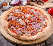 Пицца мясная BBQ Xl острая