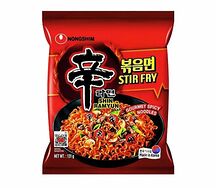 Nongshim лапша Шин рамен жареная
