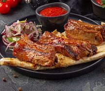 Шашлык из свиных рёбер