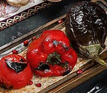 Овощи ассорти на мангале