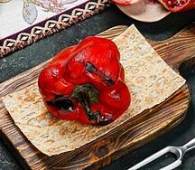 Перец болгарский на мангале